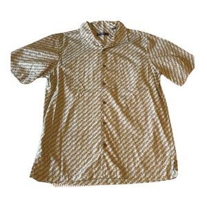 Cremeiux Collection Mens’ Short Sleeve Button Down Shirt | Sz M